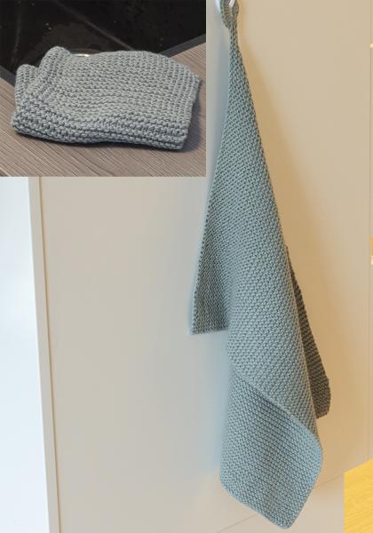 Leia håndklæde og klud - Viking Design 2427-18B Kit - 30 x 45/25 x 25 cm - Viking Linus