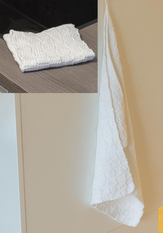 Leia handduk och tvättlapp - Viking Design 2427-18A Kit - 30 x 45/25 x 25 cm - Viking Linus