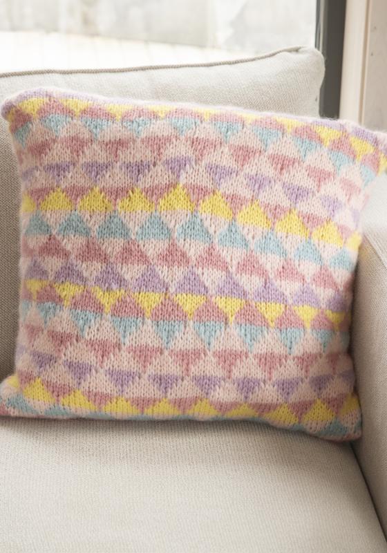Emilda kudde - Viking Design 2427-14 Kit - 50 x 50 cm - Viking Alpaca Bris