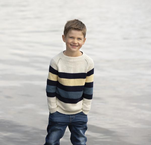 "Loke" Genser - Viking Design 1916-6 Kit - 2 - 14 år - Viking Bjørk