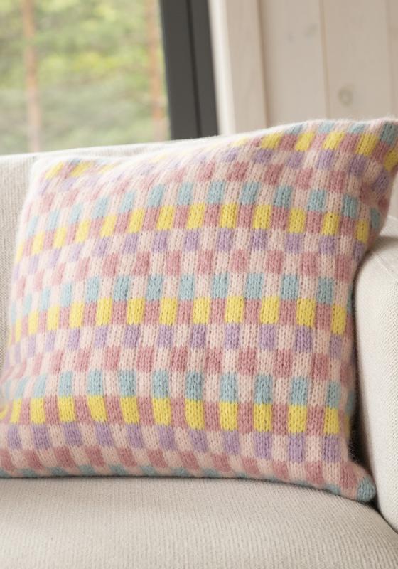 Ember kudde - Viking Design 2427-12 Kit - 50 x 50 cm - Viking Alpaca Bris