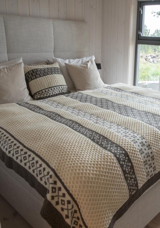 Jinny filt - Viking Design 2427-8 Kit - 160 x 200 cm - Viking Sportsragg