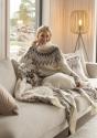 Kathrine tæppe - Viking Design 2427-5 Kit - 181 x 200 cm - Viking Alpaca Bris