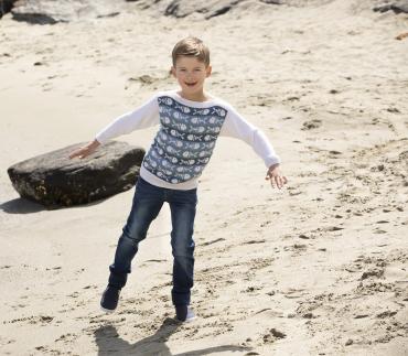 "Pir" Genser - Viking Design 1916-2 Kit - 1 - 14 år - Viking Bjørk