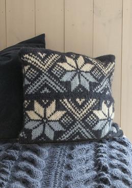 Snoi Pude - Viking Design 2427-2B Kit - 51 x 51 cm - Viking Snorre