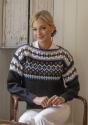 "Maria" Genser - Viking Design 2428-11 Kit - XS-XXXL - Viking Alpaca Storm