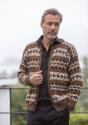 "Tynnes" Kofte - Viking Design 2428-8 Kit - XS-XXXL - Viking Alpaca Storm