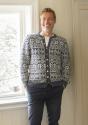 "Torger" Kofte - Viking Design 2428-6 Kit - XS-XXXL - Viking Alpaca Storm