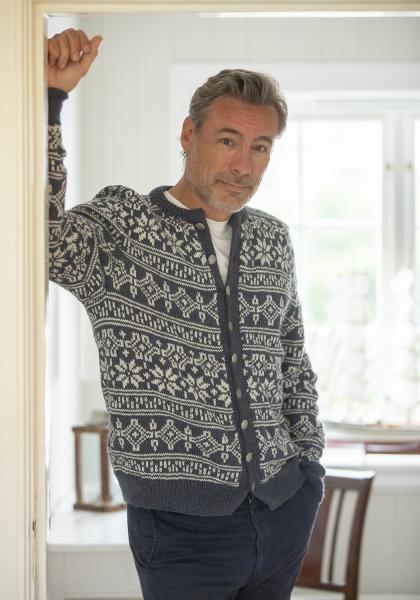 "Torger" Kofte - Viking Design 2428-6 Kit - XS-XXXL - Viking Alpaca Storm
