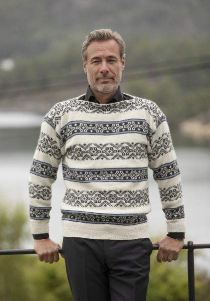 "Severin" Genser - Viking Design 2428-3 Kit - XS-XXXL - Viking Alpaca Storm