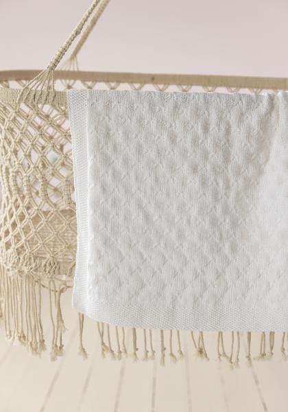 "Bumba" Tæppe 119 x 119 cm - Viking Design 2326-15 Kit - Viking Bjørk