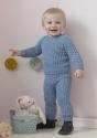 "Falene" Sæt, Genser og bukser - Viking Design 2326-12 Kit - 1-24 mdr - Viking Bjørk