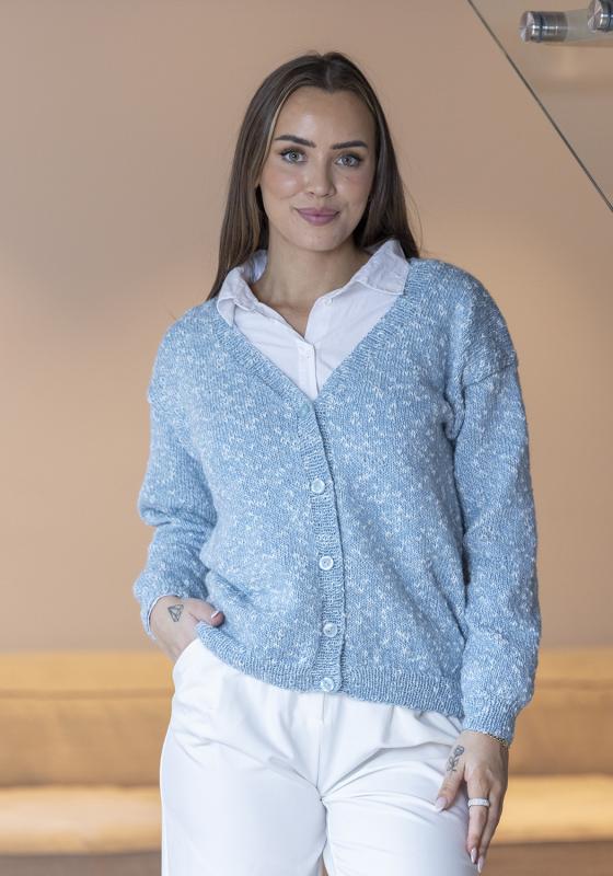 "Borgny" Cardigan - Viking Design 2503-4A Kit - XS-XXL - Viking Lotta