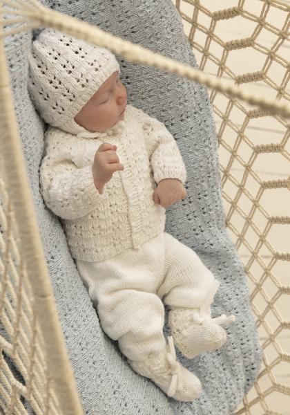 "Tiriltunge" Sæt, Jakke, selebuks, hue og sokker - Viking Design 2326-6 Kit - 1-24 mdr - Viking Bjørk