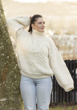 "Elje" genser - Viking Design 2502-12 Kit - S-XL - Viking Wool