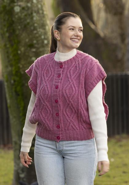 "Turt" vest - Viking Design 2502-8 Kit - XS-XXL - Viking Wool