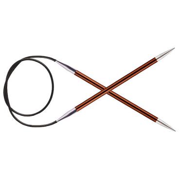 5,5 mm - Knitpro Zing Rundpinde 80 cm