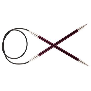 6 mm - Knitpro Zing Rundpinde 60 cm