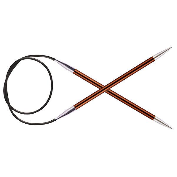 5,5 mm - Knitpro Zing Rundpinde 60 cm
