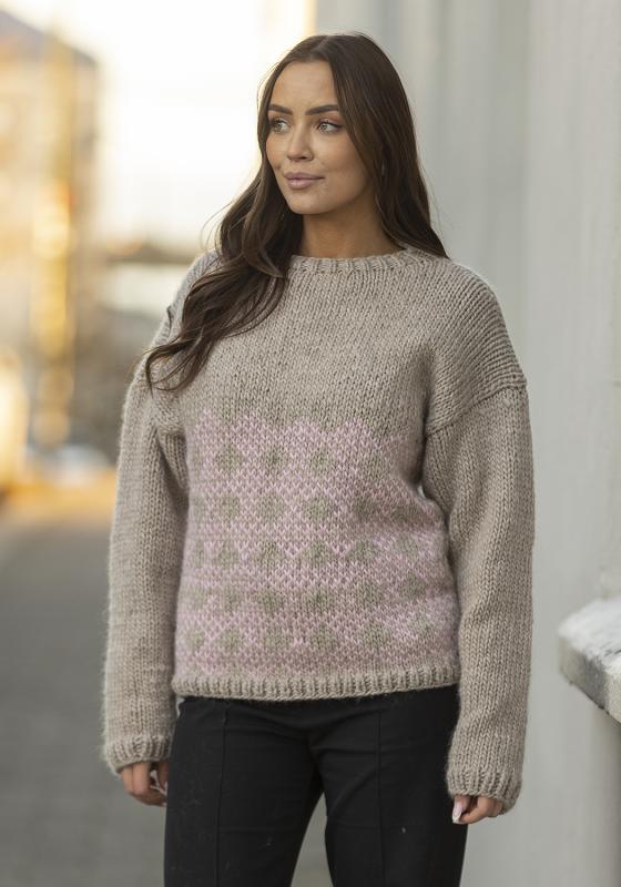 "Elvia" tröja- Viking Design 2403-6 Kit - XS-XXL - Viking Snorre