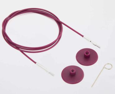 KnitPro Drejbare Wirer Rustfri Stål - 150