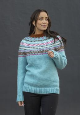 "Almine" genser- Viking Design 2403-4A Kit - XS-XXL - Viking Snorre