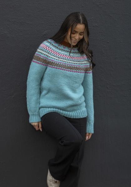 "Almine" genser- Viking Design 2403-4A Kit - XS-XXL - Viking Snorre