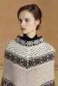 Poncho- Lang yarns 248-005-001 Kit - S - M - Lang yarns merino 120