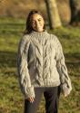 "Edvine" genser- Viking Design 2402-18 Kit - XS-XXL - Viking Snorre