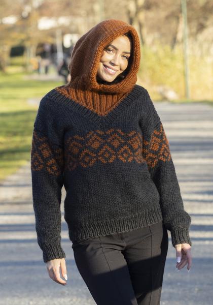 "Hood" hætte - Viking Design 2402-15 Kit - Onesize - Viking Snorre 