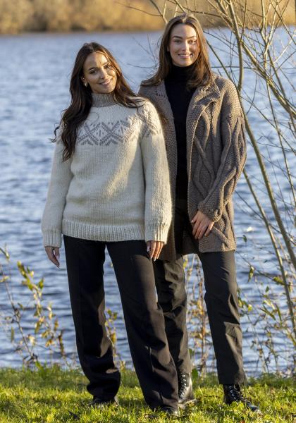 "Eding" cardigan - Viking Design 2402-13 Kit - S-XXL - Viking Snorre 
