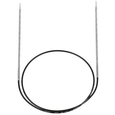 6,5 mm - Addi Black Novel Rundpinde 40 cm