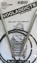 6,5 mm - Addi Black Classic Rundpinde 40 cm