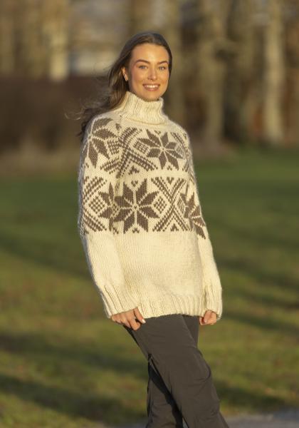 "Sno" genser- Viking Design 2402-8 Kit - XS-XXL - Viking Snorre