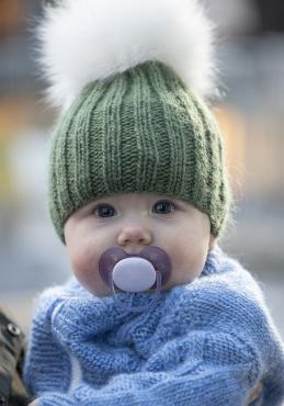 "Mynte" Hue - Viking Design 2502-5 Kit - 6/12 mdr - 12 år - Viking Wool
