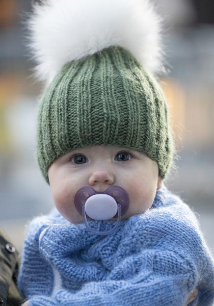 "Mynte" Hue - Viking Design 2502-5 Kit - 6/12 mdr - 12 år - Viking Wool