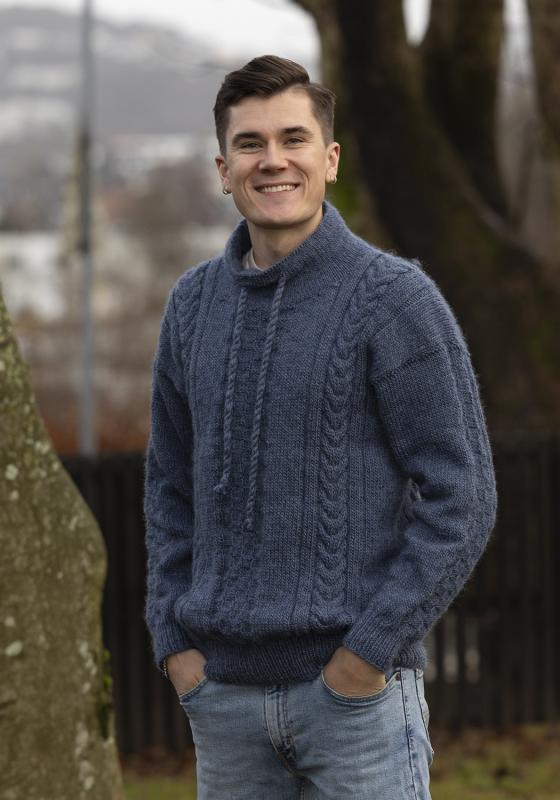 "Hamn" tröja - Viking Design 2502-3 Kit - XS-XXXL - Viking Wool