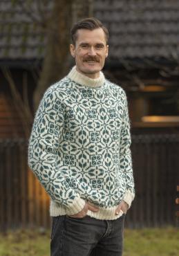 "Filippa" genser med raglan - Viking Design 2501-8 Kit - XS-XXL - Viking Wool
