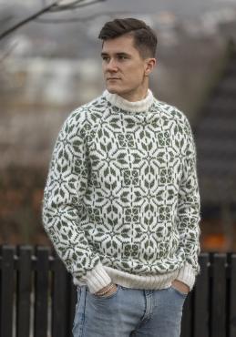 "Filippa" genser med raglan - Viking Design 2501-6 Kit - XS-XXL - Viking Wool