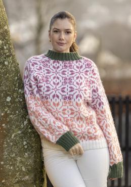 "Filippa" oversized genser - Viking Design 2501-5 Kit - XS-XXL - Viking Wool