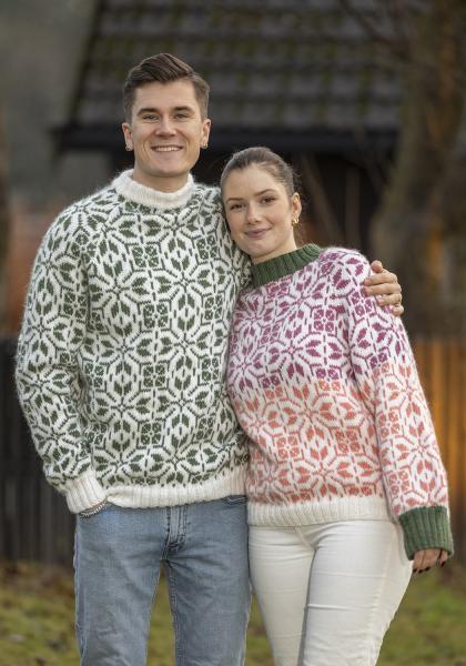 "Filippa" genser med raglan - Viking Design 2501-6 Kit - XS-XXL - Viking Wool