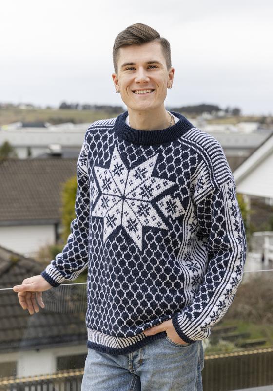 "Paris" Tröja - Viking Design 2420-1F Kit - S-L - Viking Alpaca Storm