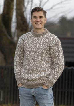 "Filippa" genser- Viking Design 2501-3 Kit - XS-XXL - Viking Wool