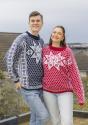 "Paris" Genser - Viking Design 2420-1F Kit - S-L - Viking Alpaca Storm 