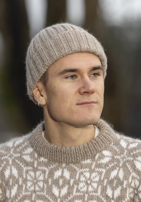 "Mynte" Mössa - Viking Design 2501-2B Kit - Dam - Herr - Viking Wool