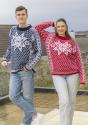 "Paris" Genser - Viking Design 2420-1E Kit - S-L - Viking Alpaca Storm 