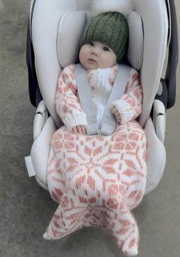 "Filippa" kørepose - Viking Design 2501-1 Kit - 6 - 24 mdr - Viking Wool