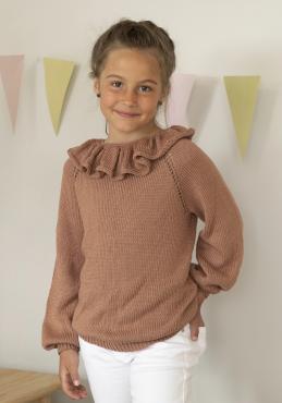 "Otelie" Genser - Viking Design 2222-5A Kit - 2 - 12 år - Viking Bjørk