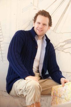 "Cardigan med snoninger" Viking Design 1204-16 Kit - XS-XXL - Viking Bjørk