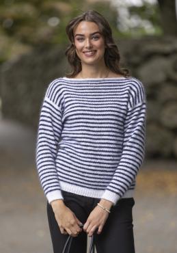 "Santorini" Genser - Viking Design 2425-12 Kit - XS-XXXL - Viking Bjørk og Viking kid silk